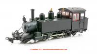 9980 Heljan Lynton & Barnstaple Baldwin 2-4-2T Steam Locomotive in works black livery - unnumbered